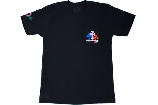 Chrome Hearts Multi Color Cross Cemetery T-shirt
